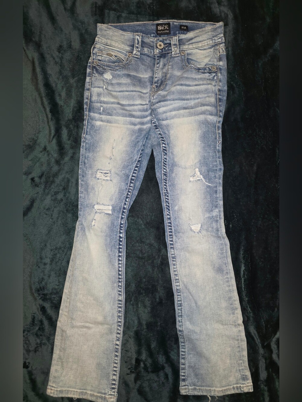 Buckle Black Mens Bootleg Fit   No 3 Size 29R